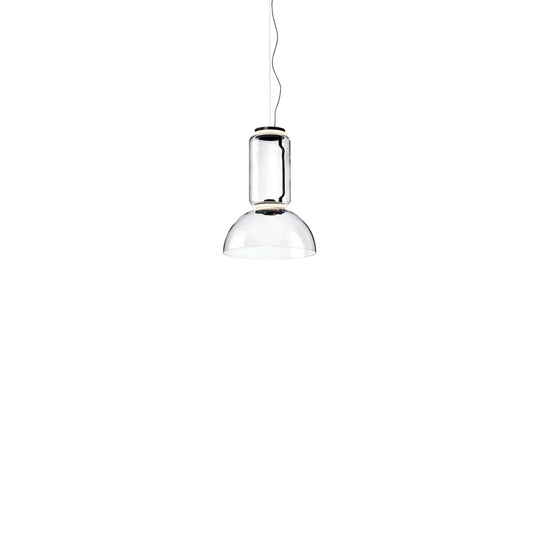 Noctambule Suspension 1 Low Cylinder Bowl Pendant Lamp.