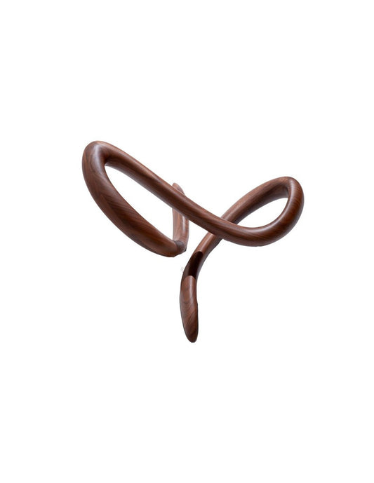 VÉRTIGO - Walnut coat rack / wall decor item.