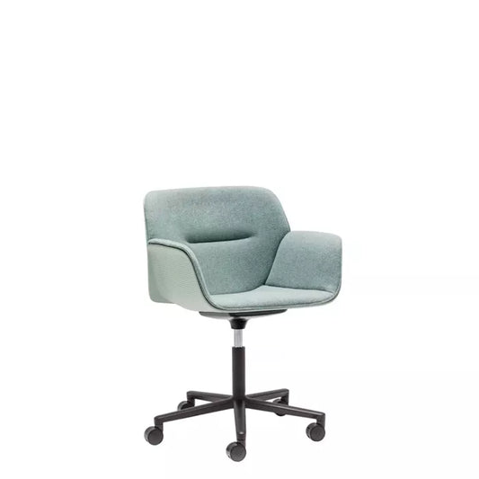 NUEZ SO2740 - Height-adjustable office chair with castors with 5-Spoke base (Request Info).