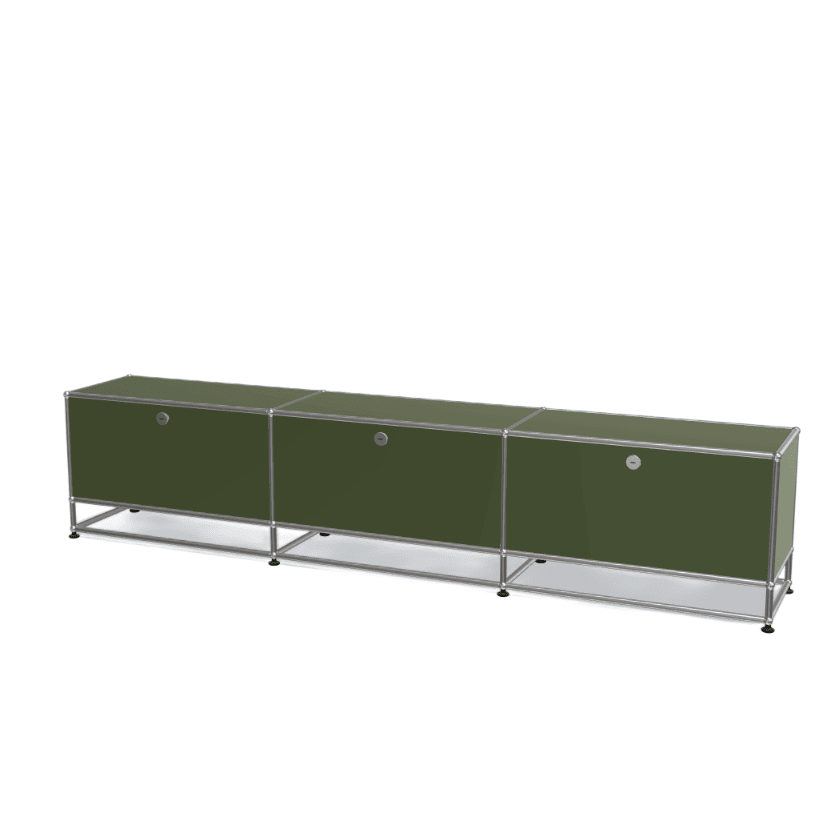3x2 Module Sideboard (Top 3 Doors) [W(750+750+750)XD350XH(100+350)]