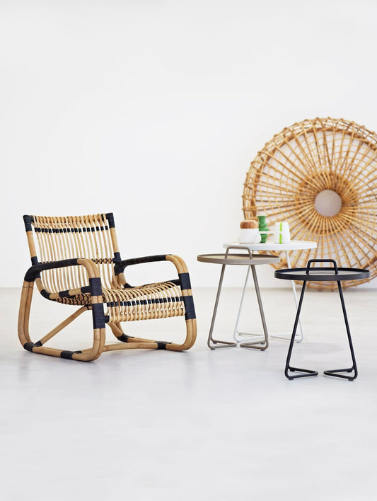 On-the-move table, small, black