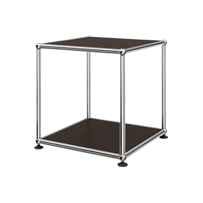 1x1 Metal Side Table [W350XD350XH350] by Usm #USM Brown