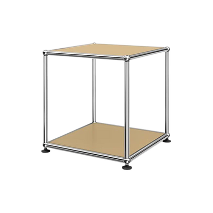 1x1 Metal Side Table [W350XD350XH350] by Usm #USM Beige