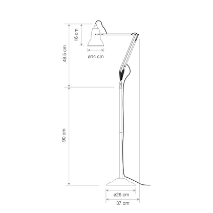 Original 1227 Floor Lamp (Request Info).