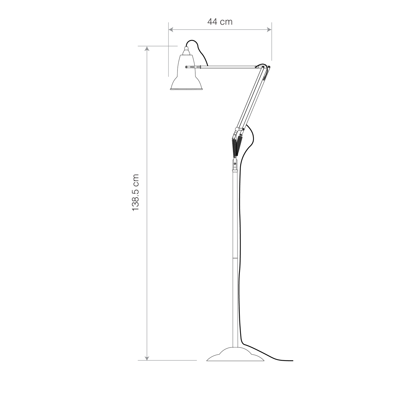 Original 1227 Floor Lamp (Request Info).