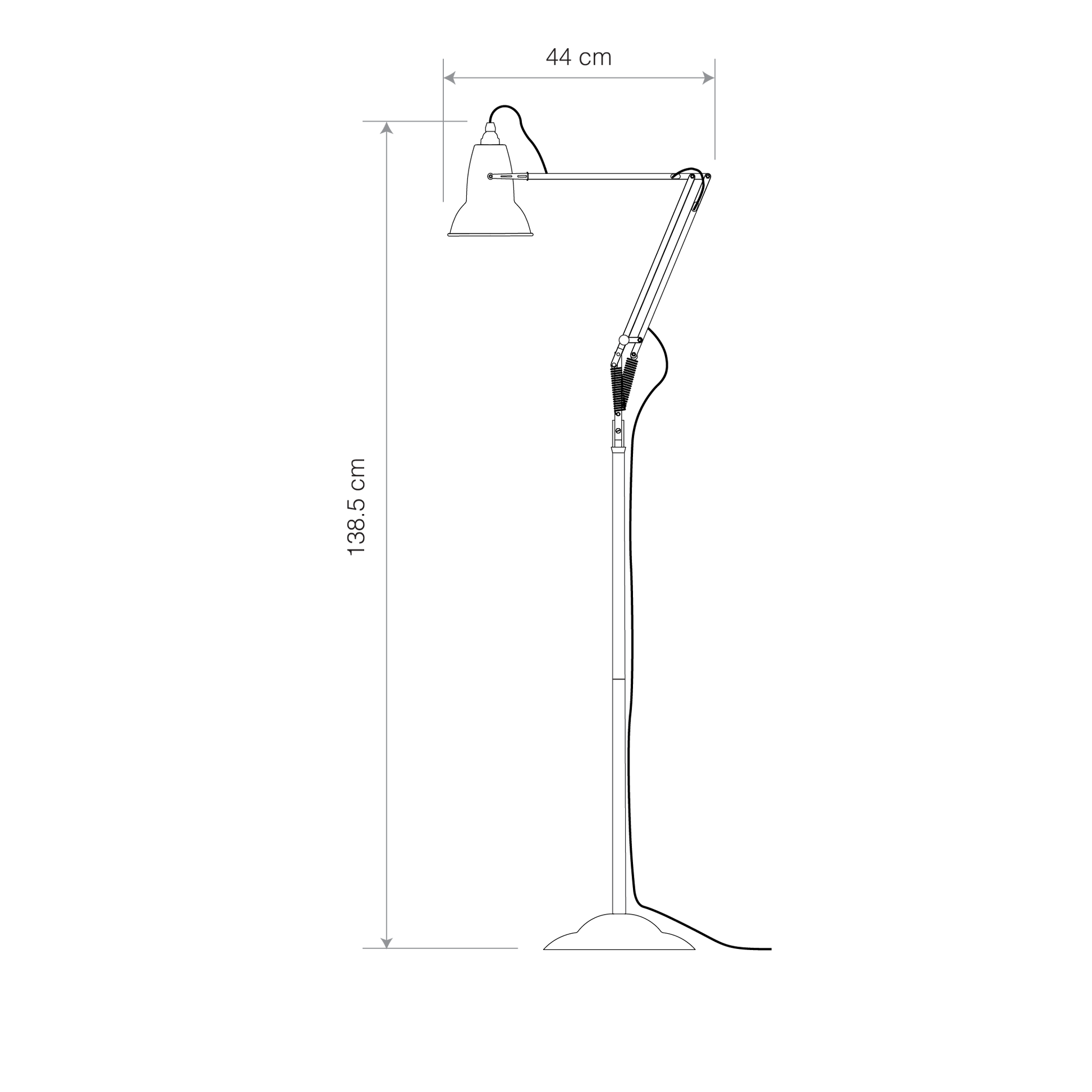 Original 1227 Floor Lamp (Request Info).