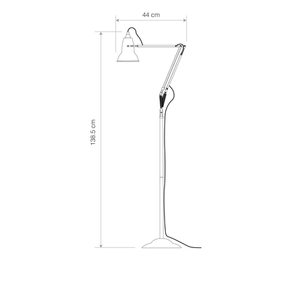 Original 1227 Floor Lamp (Request Info).