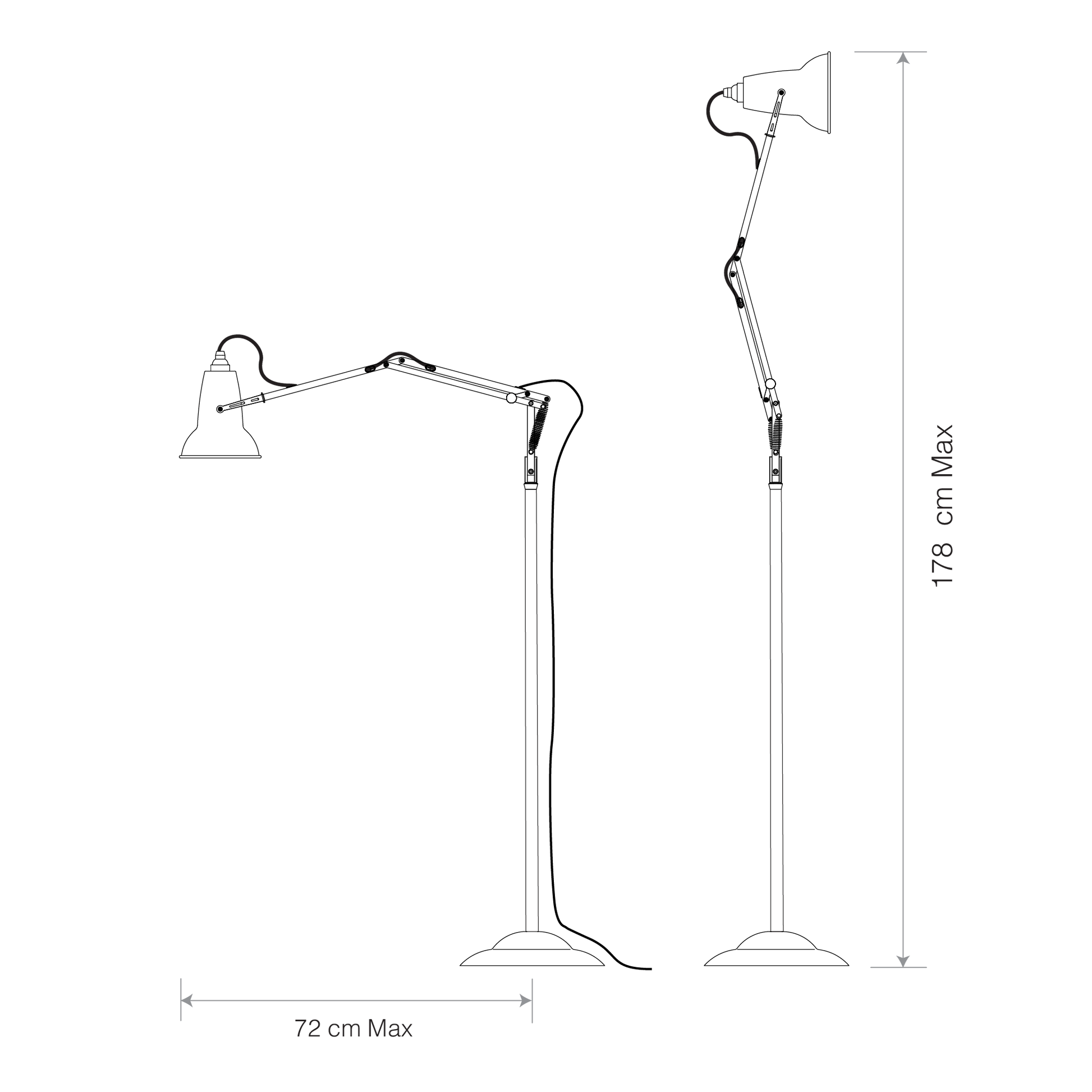 Original 1227 Floor Lamp (Request Info).