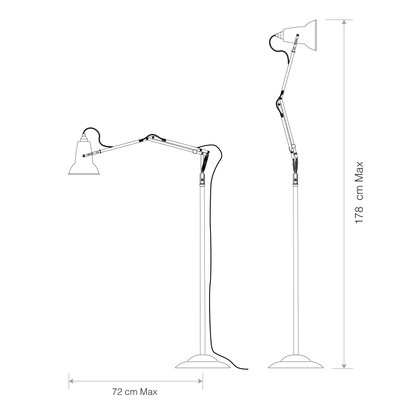 Original 1227 Floor Lamp (Request Info).