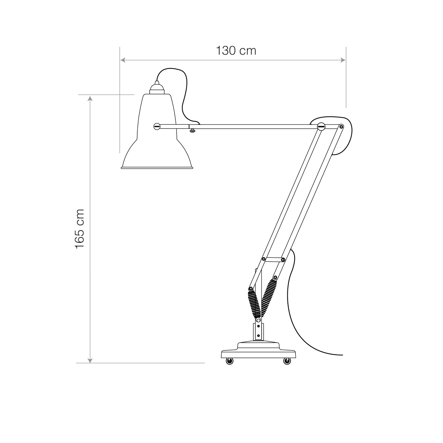 Original 1227 Giant Floor Lamp (Request Info).