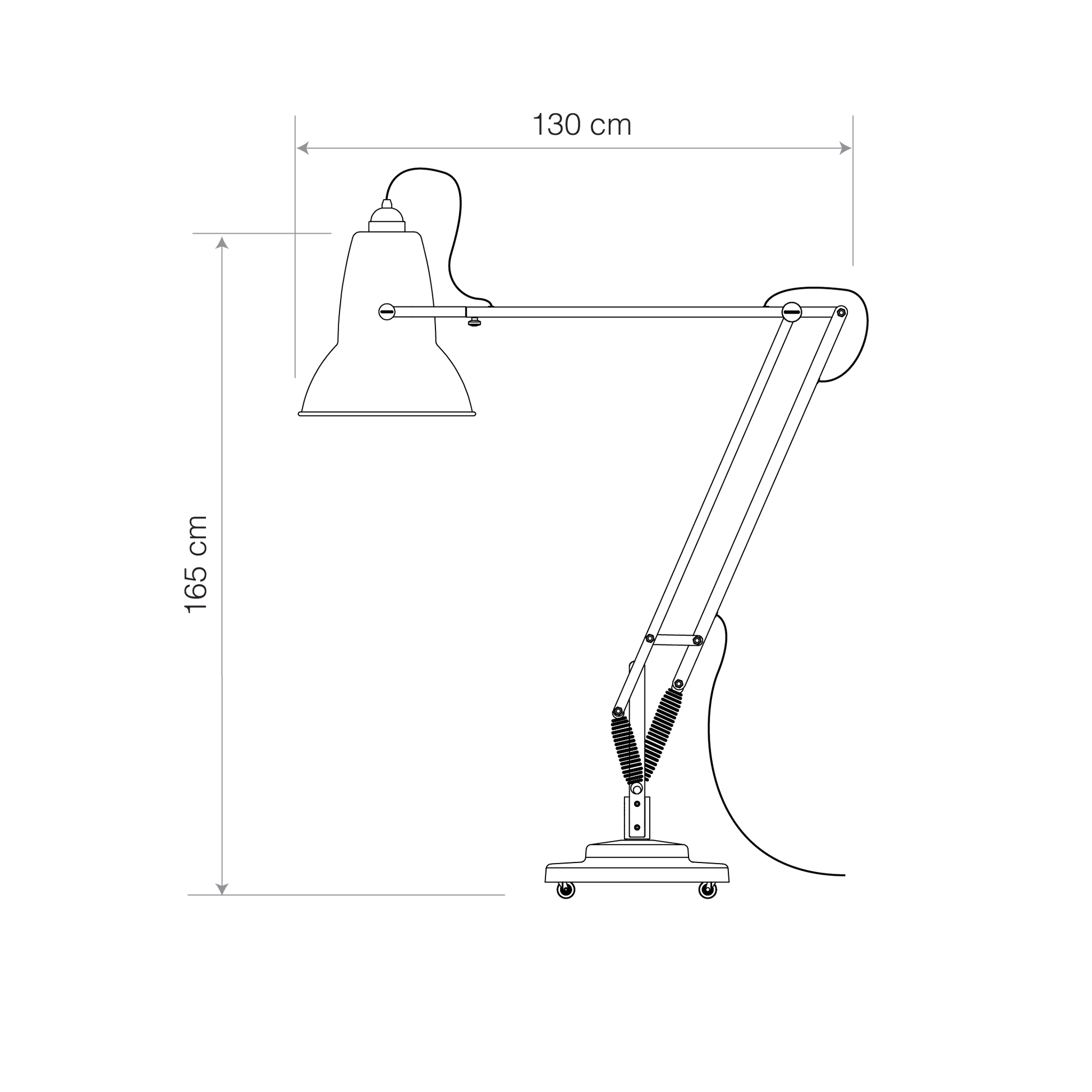 Original 1227 Giant Floor Lamp (Request Info).