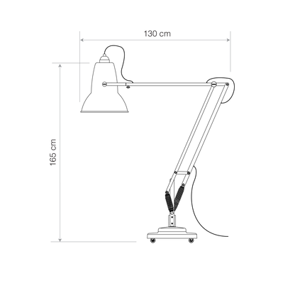 Original 1227 Giant Floor Lamp (Request Info).