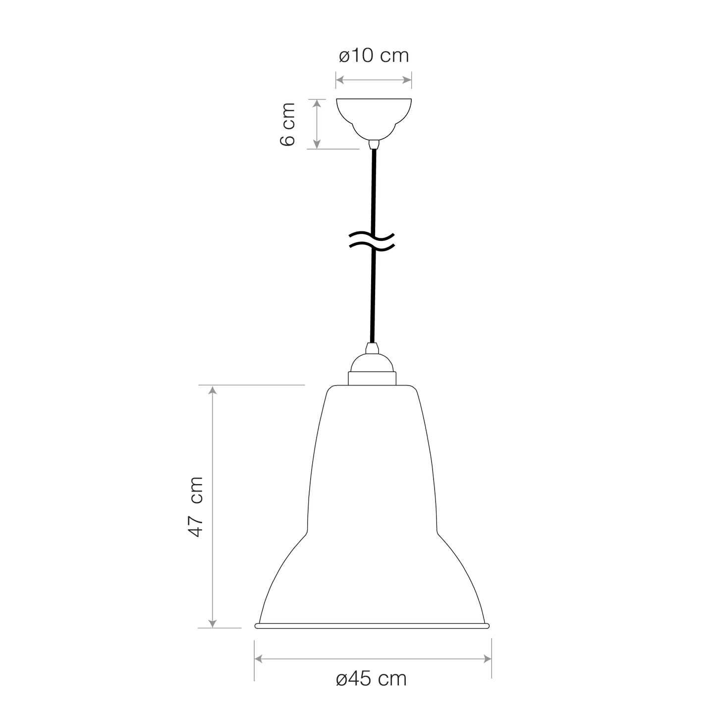 Original 1227 Brass Giant Pendant (Request Info).