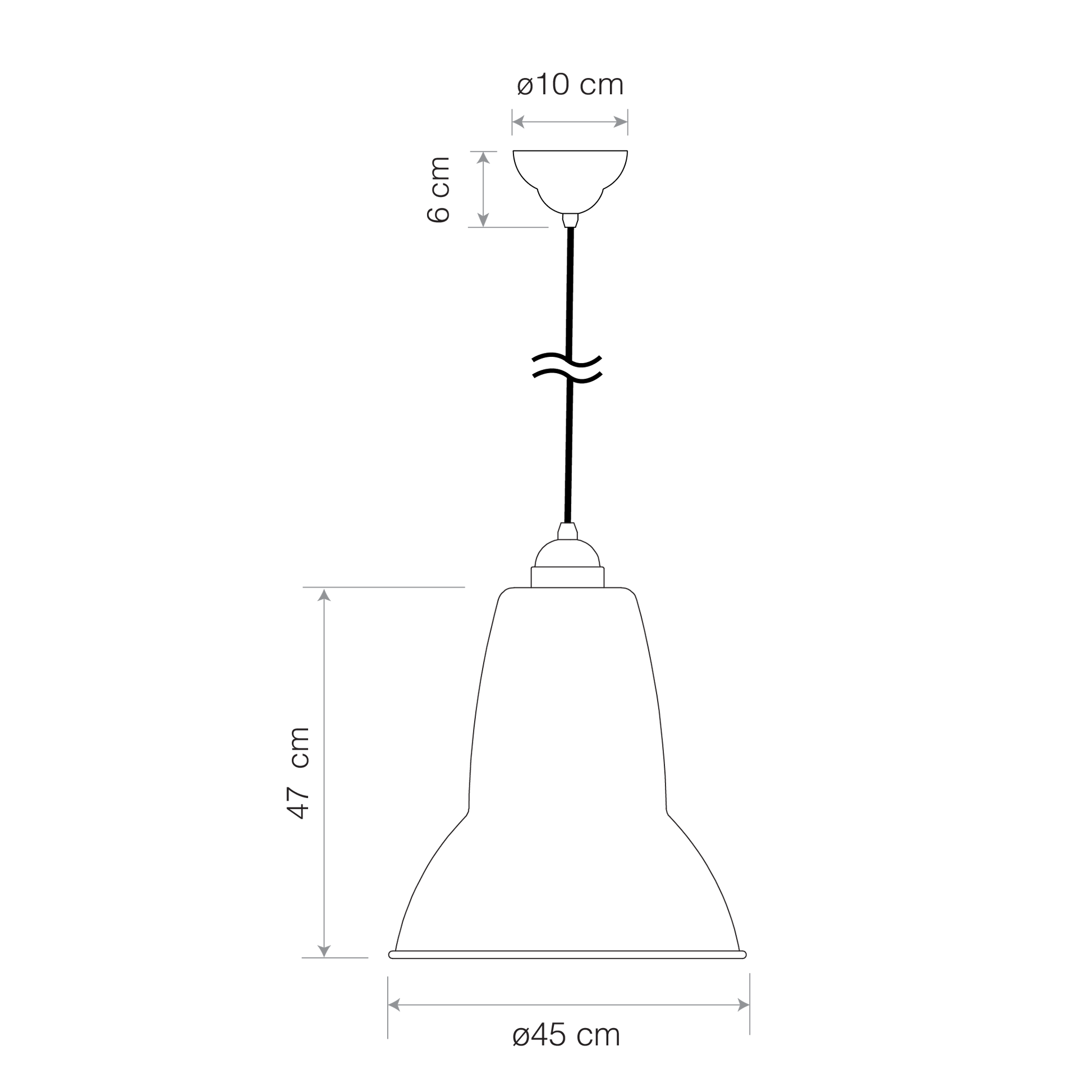Original 1227 Brass Giant Pendant (Request Info).