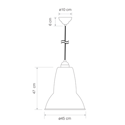 Original 1227 Brass Giant Pendant (Request Info).