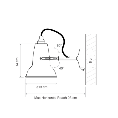 Original 1227 Mini Wall Light (Request Info).