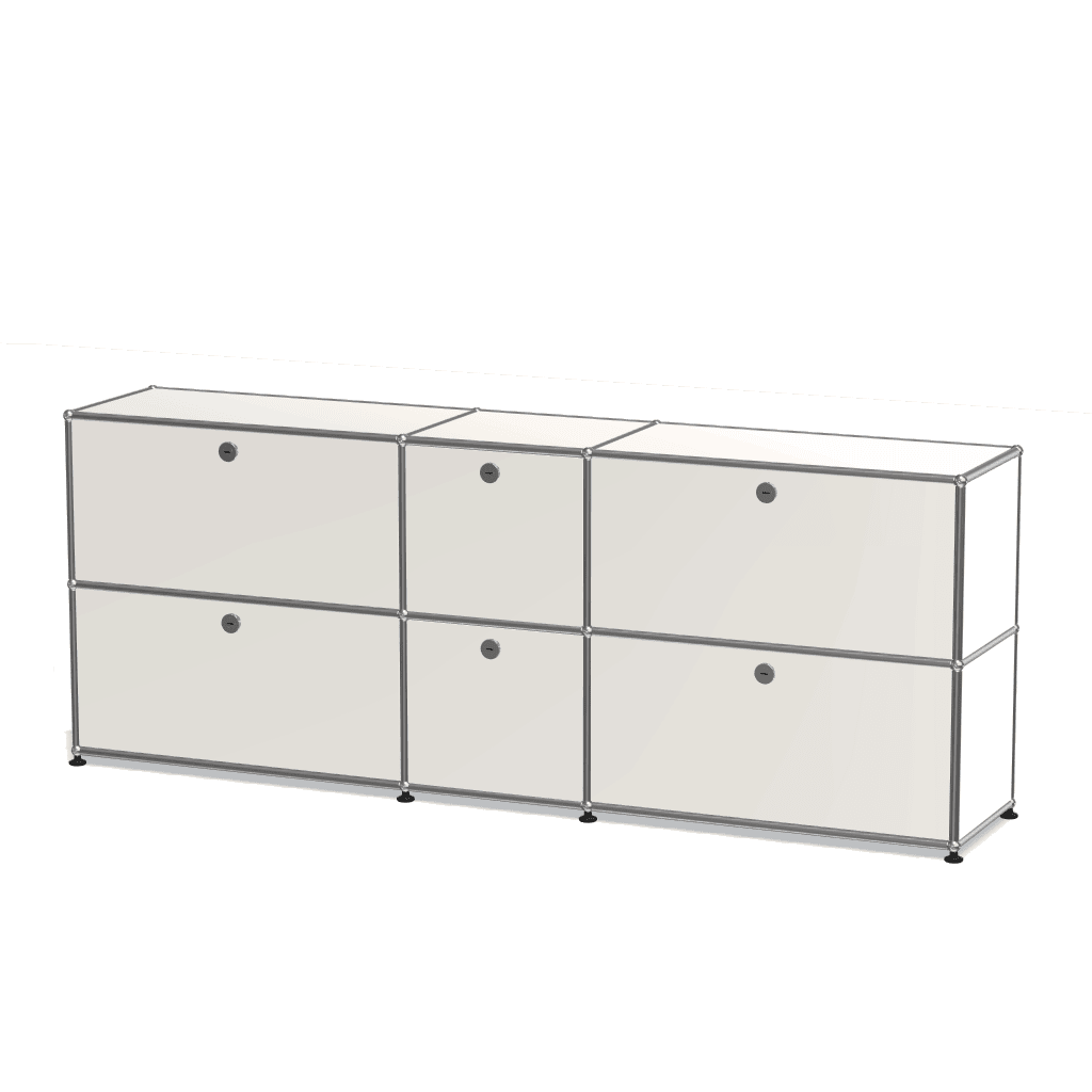3x2 Module Sideboard (6 Doors) [W(750+395+750)XD350XH(350+350)]