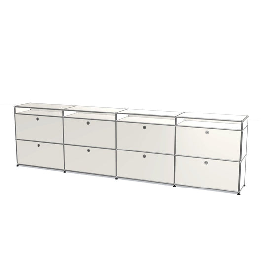 4x3 module highboard (lower 8 doors & 4-3-3-3 panel) [W(750+750+750+750)XD350XH(350+350+100)]