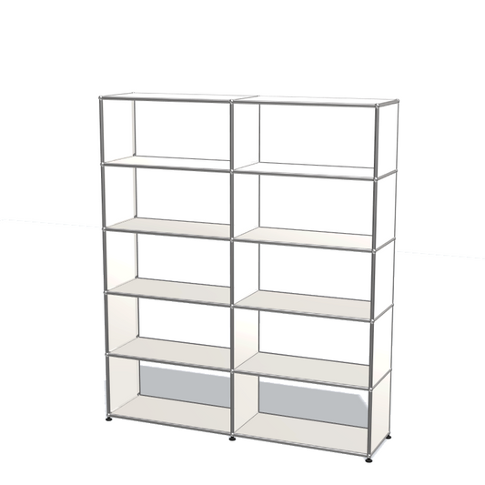 2x5 modular shelf system [W(750+750)XD350XH(350+350+350+350+350)]