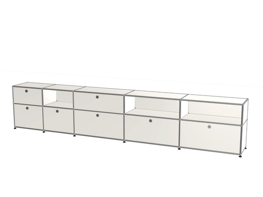 5x2 Module Sideboard (7 doors) [W(500+500+750+750+750)XD350XH(350+250)]