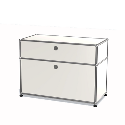 1x2 Module Sideboard (Lower 1 Dropdown Door & Upper 1 Door with Box) [W750XD350XH(350+175)]