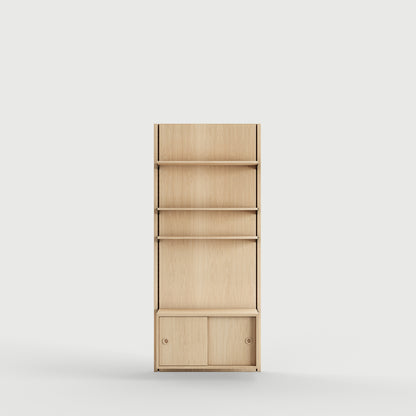 Panel System 1A - Oak Clear Oil