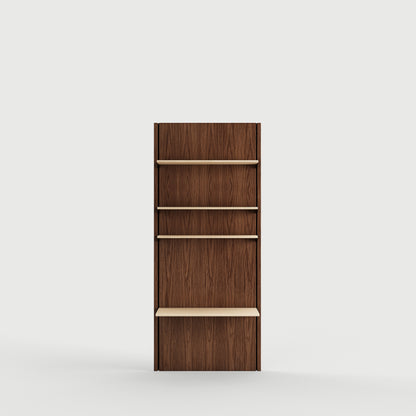 Panel System 1B - Walnut / Oak Clear Oil