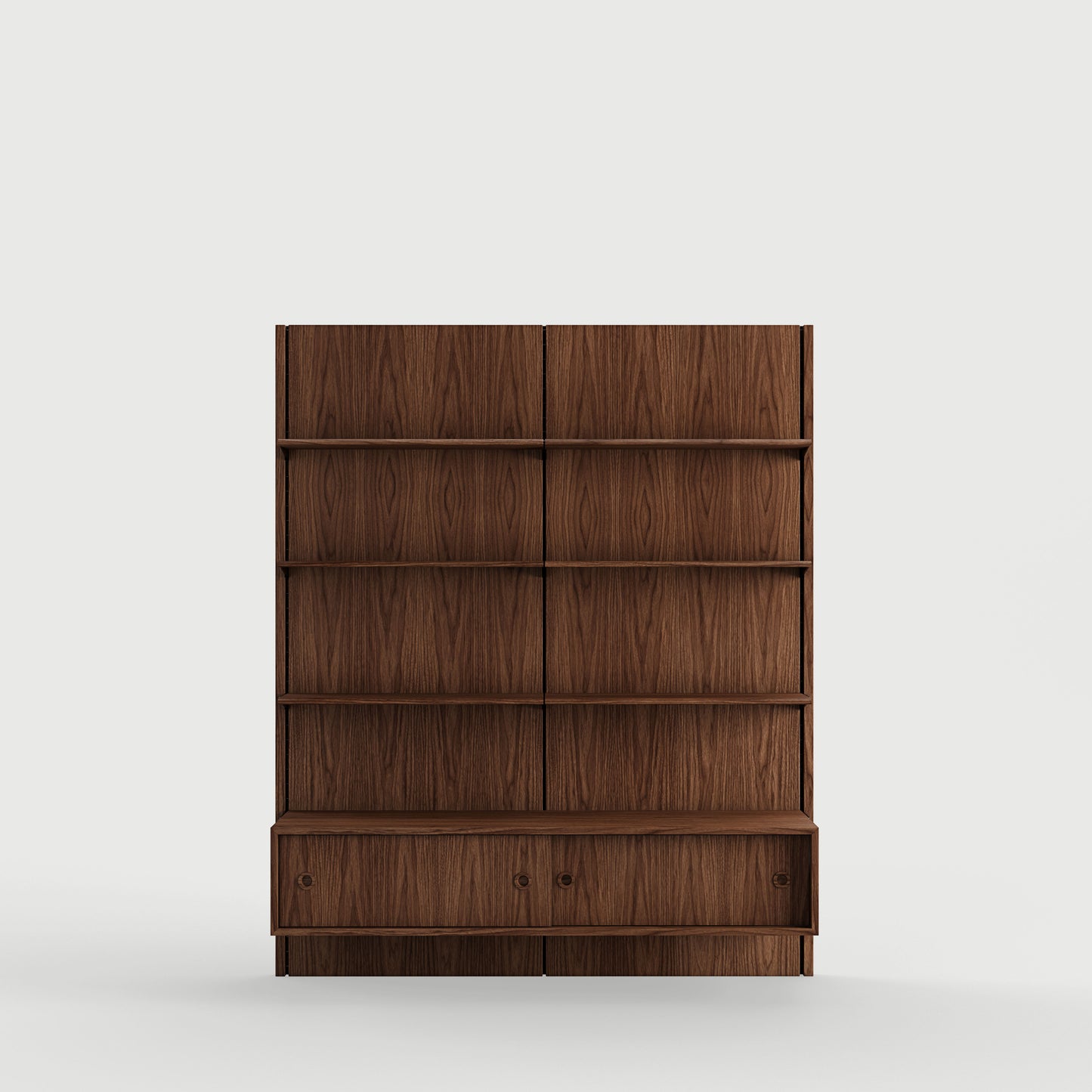 Panel System 2B - Walnut