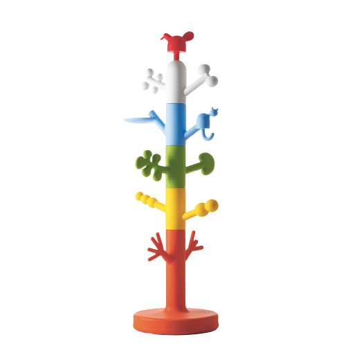 PARADISE TREE - Polyethylene coat stand for children.