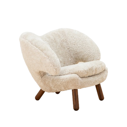 THE PELICAN CHAIR | SHEEPSKIN (Without Buttons) (Copy)