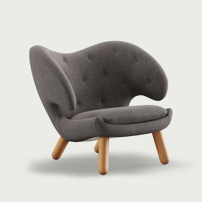 THE PELICAN CHAIR (With Buttons) (Upholstery Material - Remix)