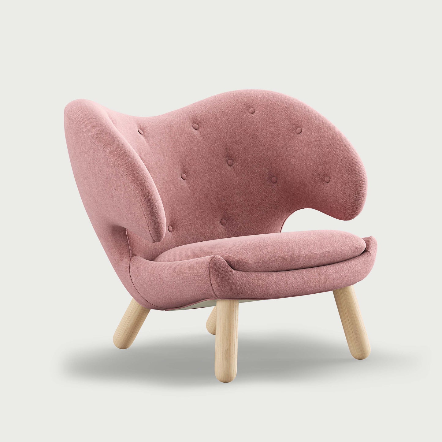 THE PELICAN CHAIR (With Buttons) (Upholstery Material - Vidar)