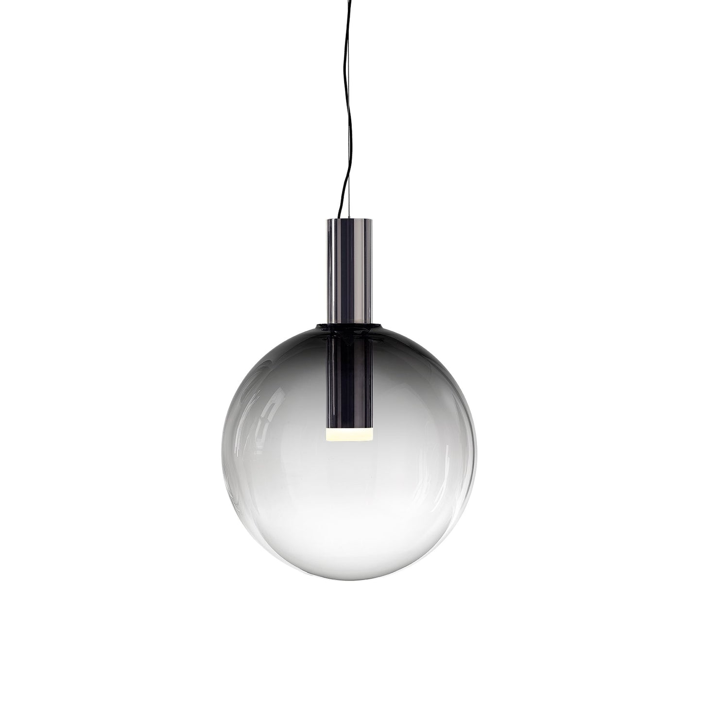 PHENOMENA - Large Sphere Blown glass pendant lamp.