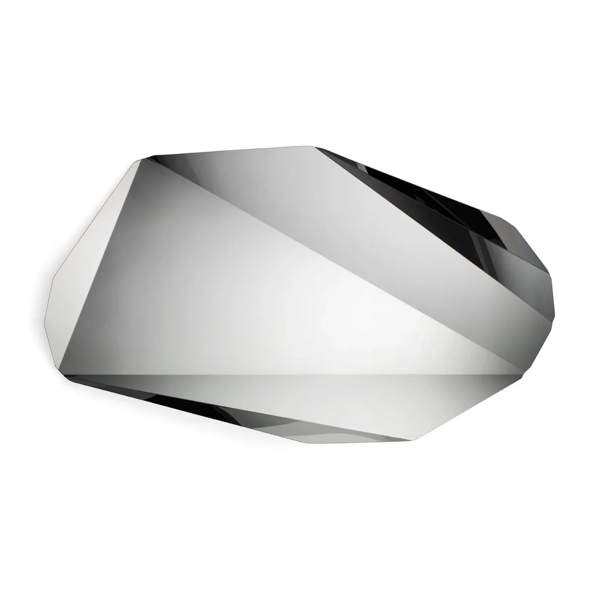 PIEGA - Wall-mounted stainless steel mirror