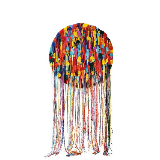 PIU'DIUNO Wool tapestry (Request Info).