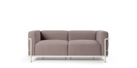 LC3 Outdoor - Outdoor 2-seater sofa.