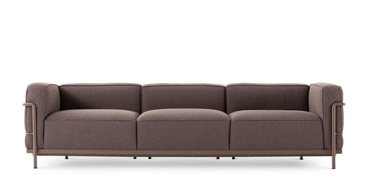 LC3 Outdoor - Outdoor 3-seater sofa.