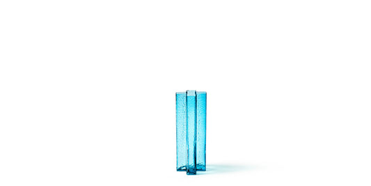 Cross - blown glass base.