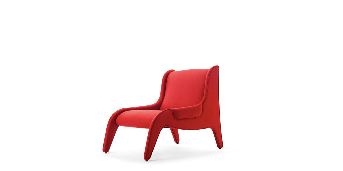 Anthropus fabric armchair.
