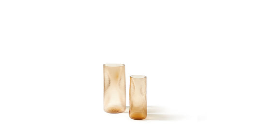 Coral - Venetian blown glass base.