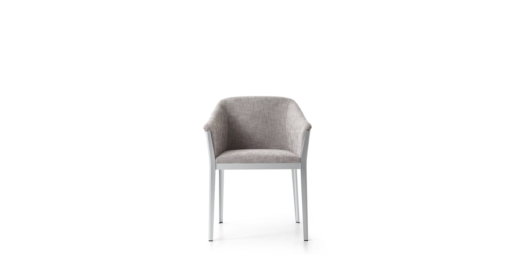 Kotone slim fabric armchair.