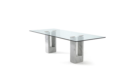 Delphi - Rectangular marble table.