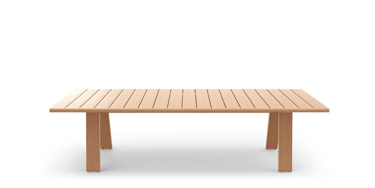 Dine Out - Outdoor Rectangular Wood Table.