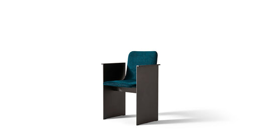 Plutts fabric armchair.