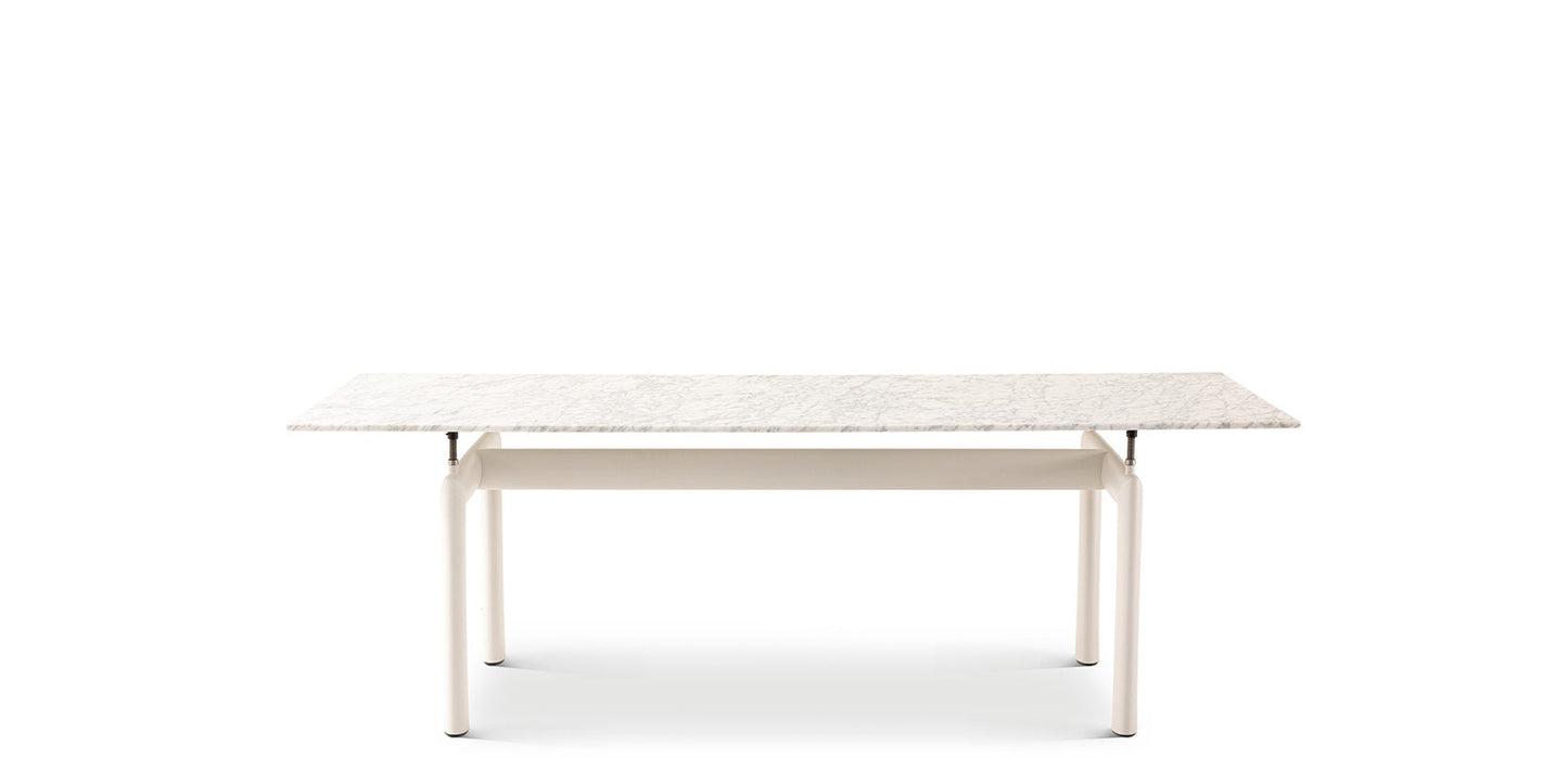 LC6 Table Outdoor - Rectangular marble table.