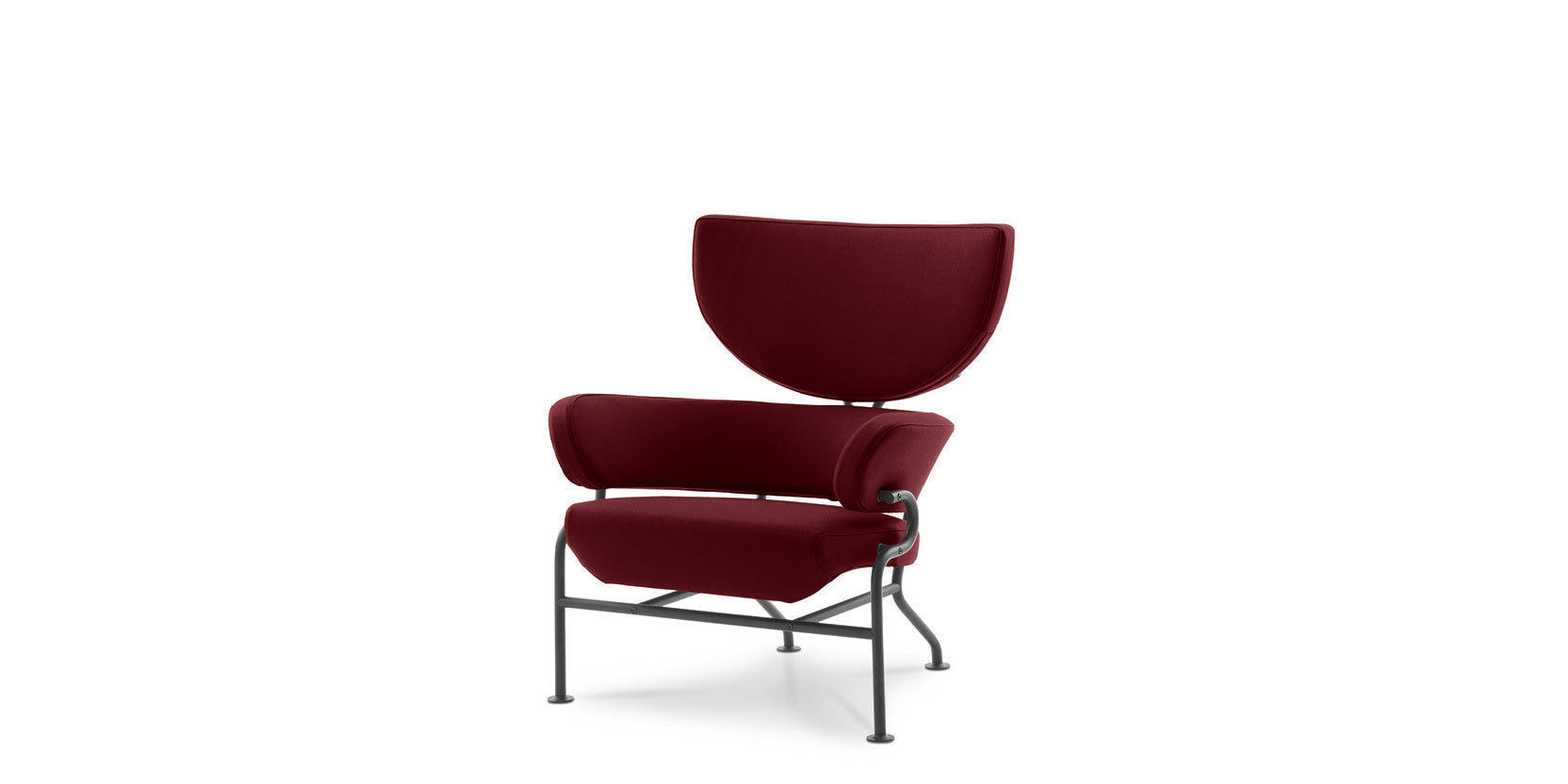 Tre Pech fabric armchair.