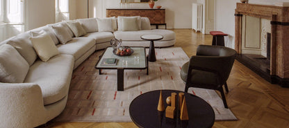 Poltrona Frau Duo Handmade Wool Rug