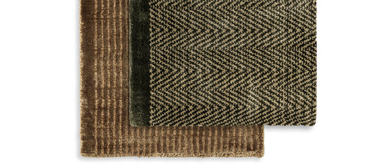 Poltrona Frau Harp Striped Silk Rug