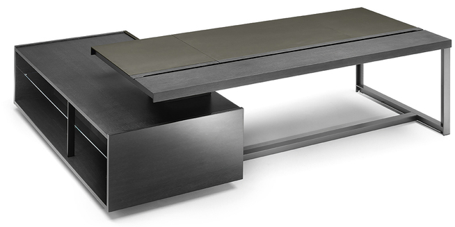 JOBS - Executive desk with shelves (Request Info).