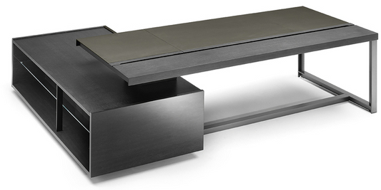 JOBS - Executive desk with shelves (Request Info).